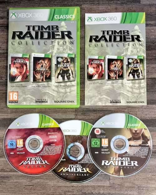 Tomb Raider Collection for Xbox 360 - Complete