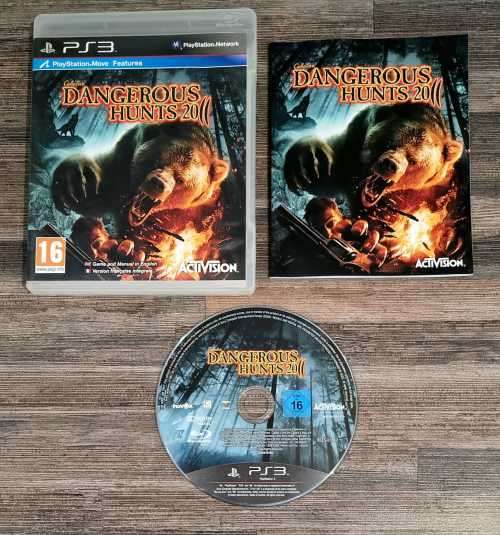 Dangerous Hunts 2011 for PS3 - Complete