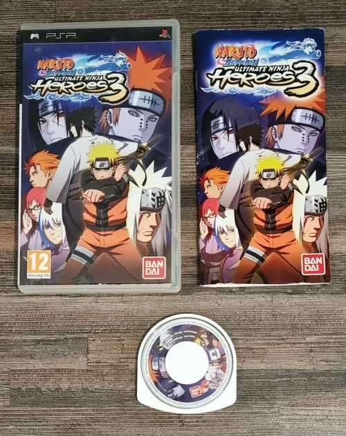 Naruto Shippuden Ultimate Ninja Heroes 3 for PSP - Complete