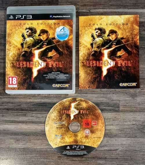 Resident Evil 5 Gold Edition for PS3 - Complete