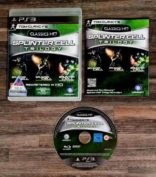 Splinter Cell Trilogy Classic HD Collection for PS3 - Complete