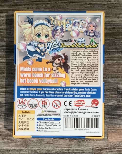 Doki Doki Beach Volleyball Anime Card Game