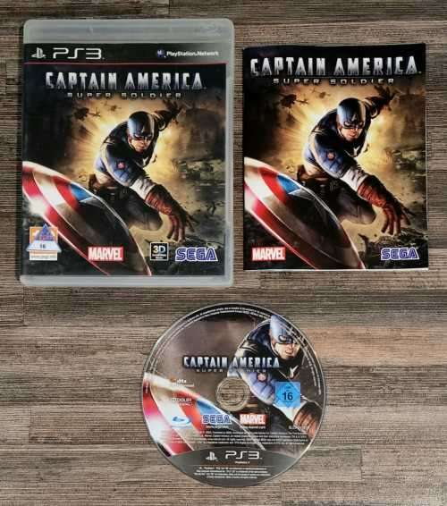 Captain America Super Soldier for PS3 - Complete