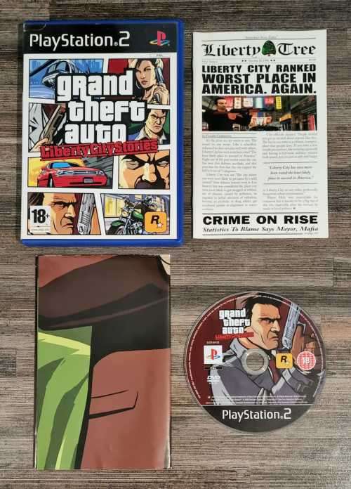 Grand Theft Auto Liberty City Stories for PS2 - Complete