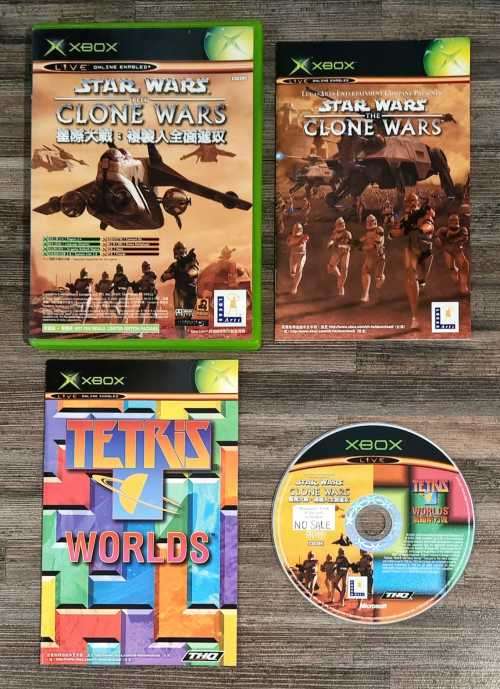Star Wars Clone Wars + Tetris Double Pack for Xbox - Complete