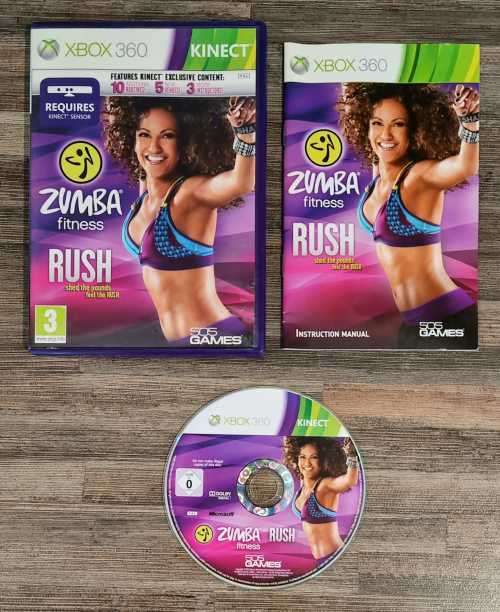 Zumba Fitness for Kinect Xbox 360 - Complete