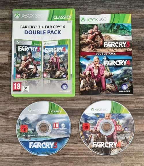 Far Cry 3 + Far Cry 4 Double Pack for Xbox 360 - Complete