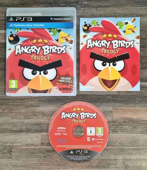 Angry Birds Trilogy for PS3 - Complete