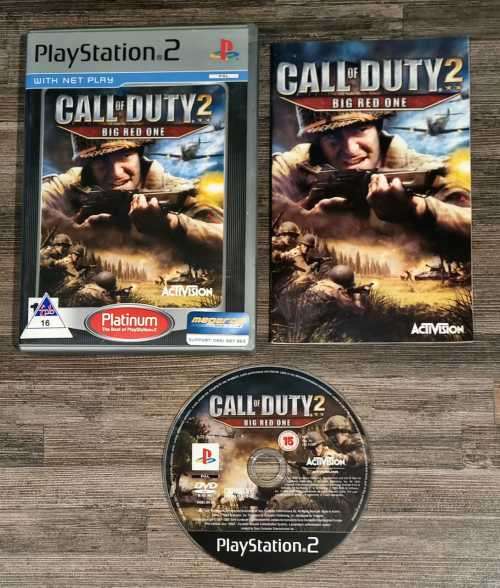 Call of Duty The Big Red One for PS2 - Complete