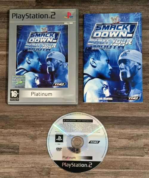 WWE Smackdown Shut Your Mouth for PS2 - Complete