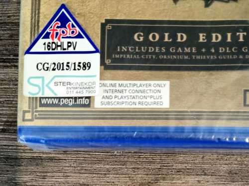 The Elder Scrolls Online for PS4 - New