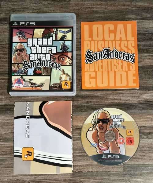 Grand Theft Auto San Andreas for PS3 - Complete