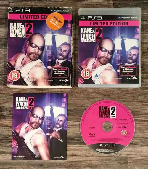 Kane and Lynch 2 Dog Days Limited Edition for PS3 - Complete