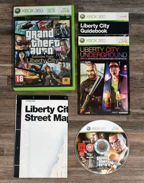 Grand Theft Auto Episodes from Liberty City for Xbox 360 - Complete