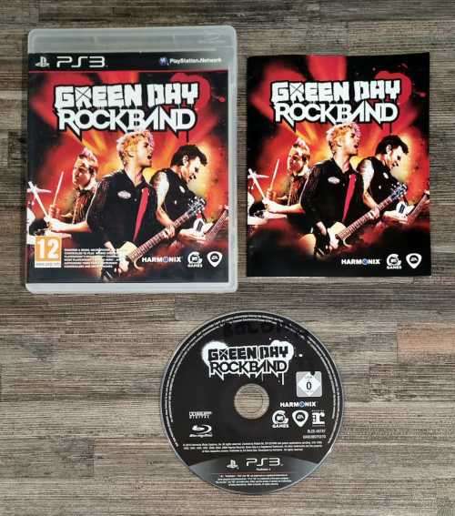 Green Day Rockband for PS3 - Complete
