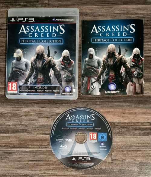 Assassin`s Creed Heritage Collection for PS3 - Complete - Price Drop