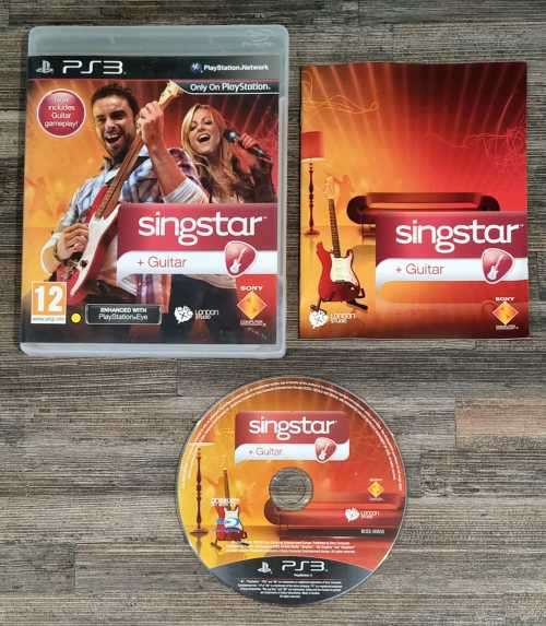 Sing Star + Guitar for PS3 - Complete