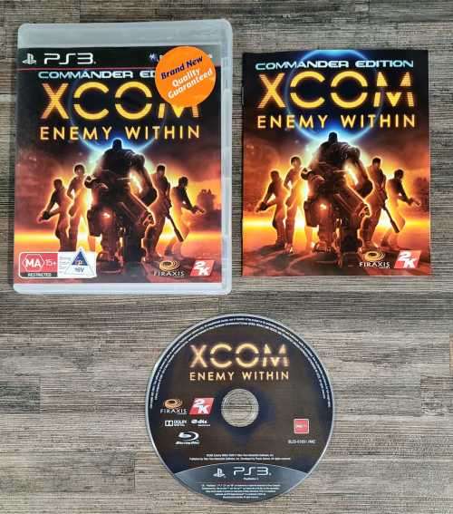 XCOM Enemy Within Commander Edition for PS3 - Complete