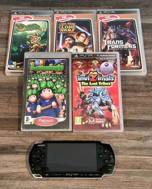 PSP Console + Games Bundle