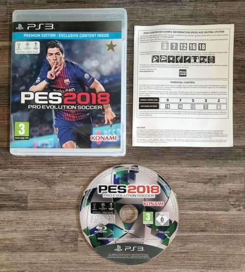PES 2018 for PS3 - Complete