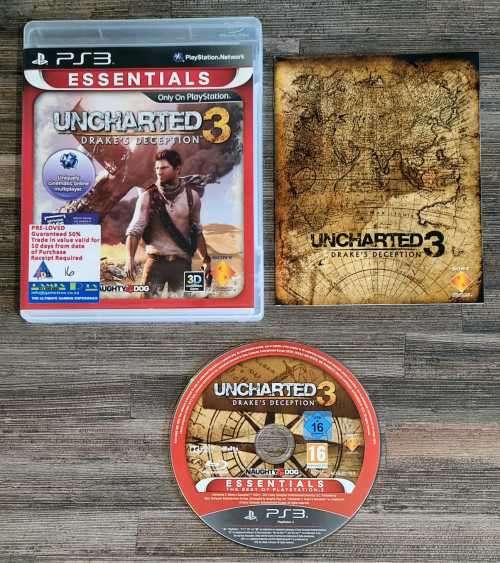 Uncharted Bundle for PS3 - Complete