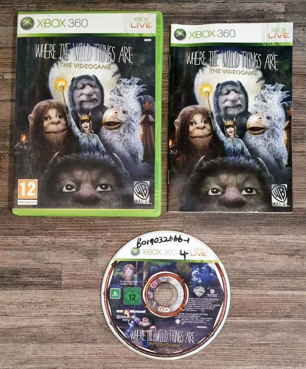 Where The Wild Things Are The Videogame for Xbox 360 - Complete