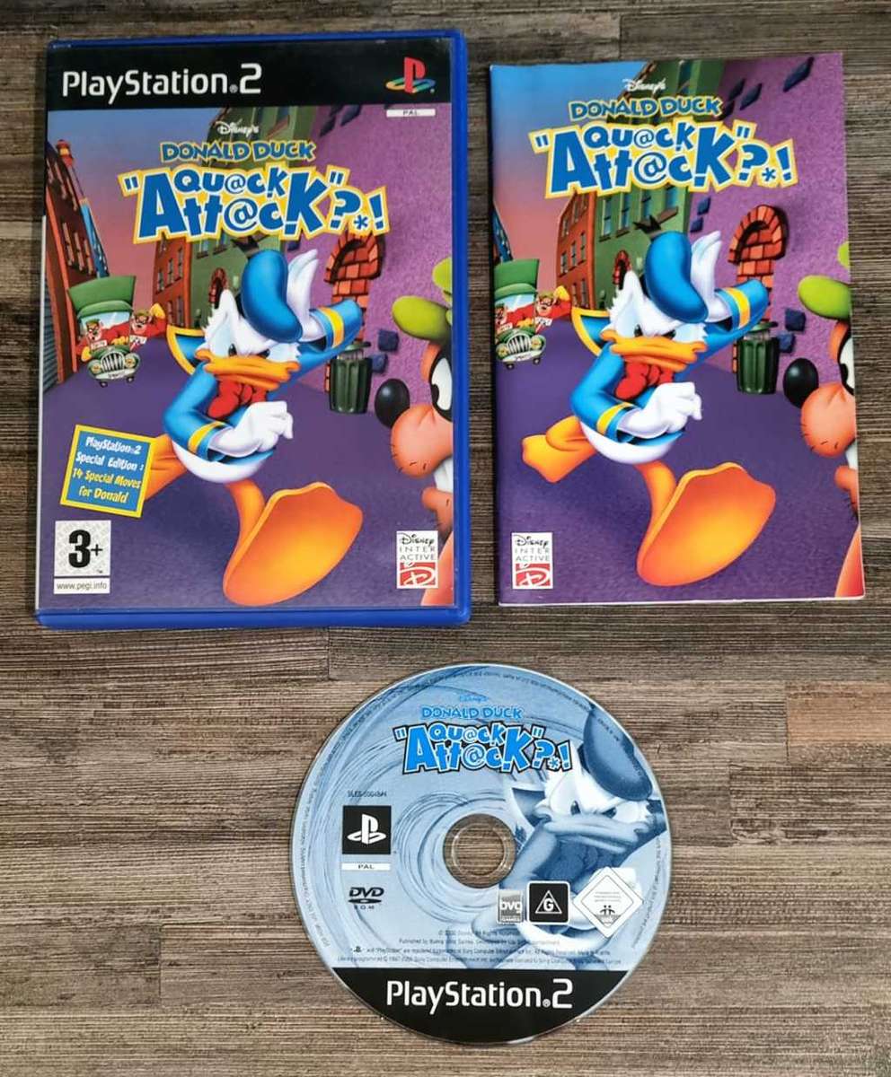 Donald Duck Quack Attack for PS2 - Complete