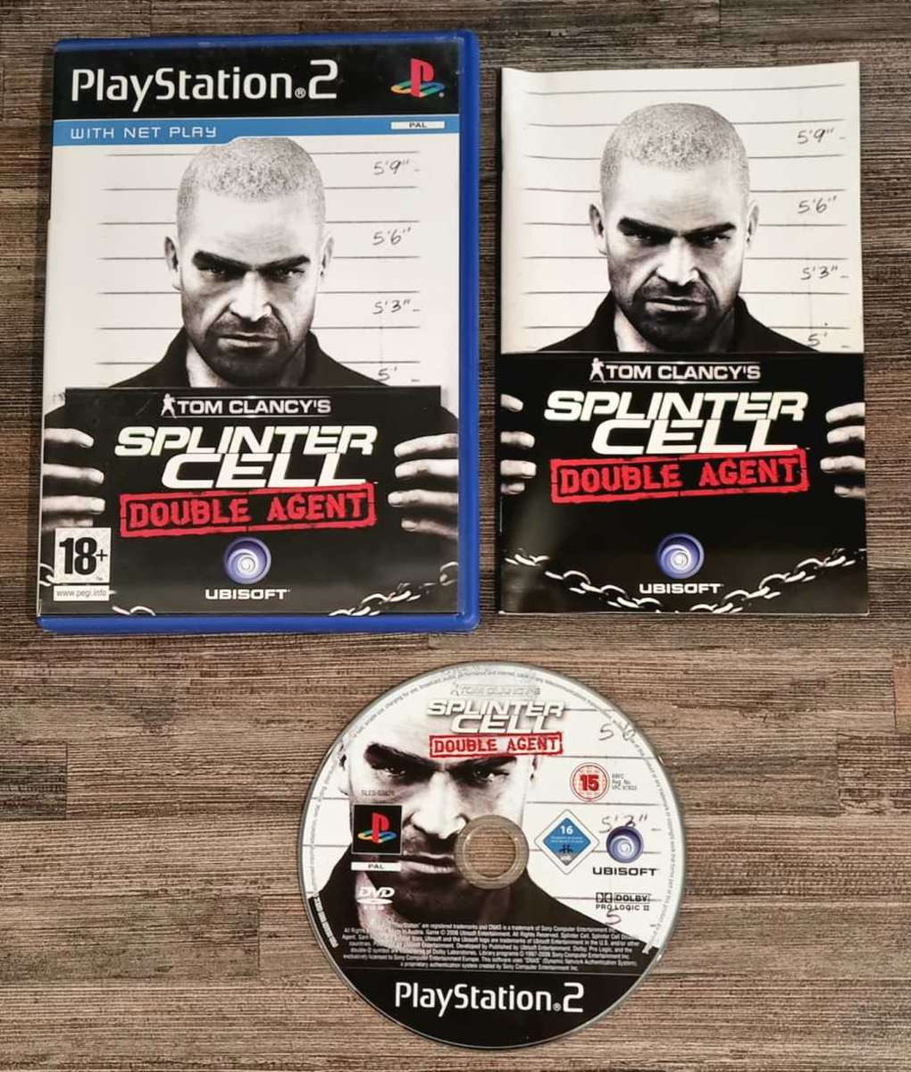 Splinter Cell Double Agent for PS2 - Complete