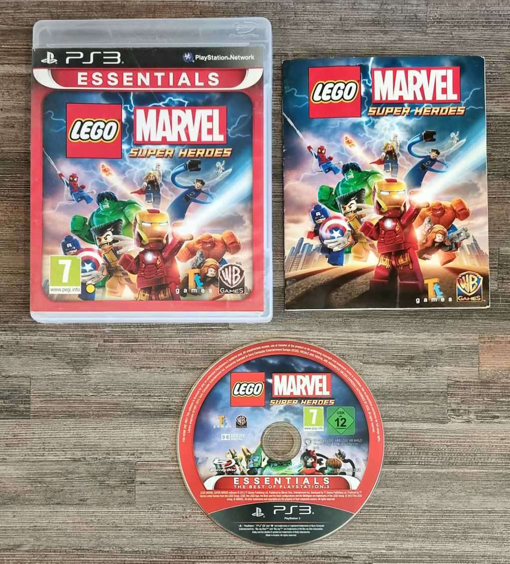 Lego Marvel Super Heroes Essentials for PS3 - Complete