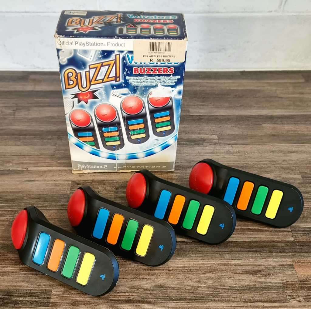 Wireless Buzz Controller for PS2 and PS3 - No Receiver