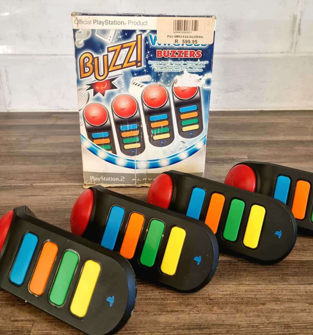 Wireless Buzz Controller for PS2 and PS3 - No Receiver