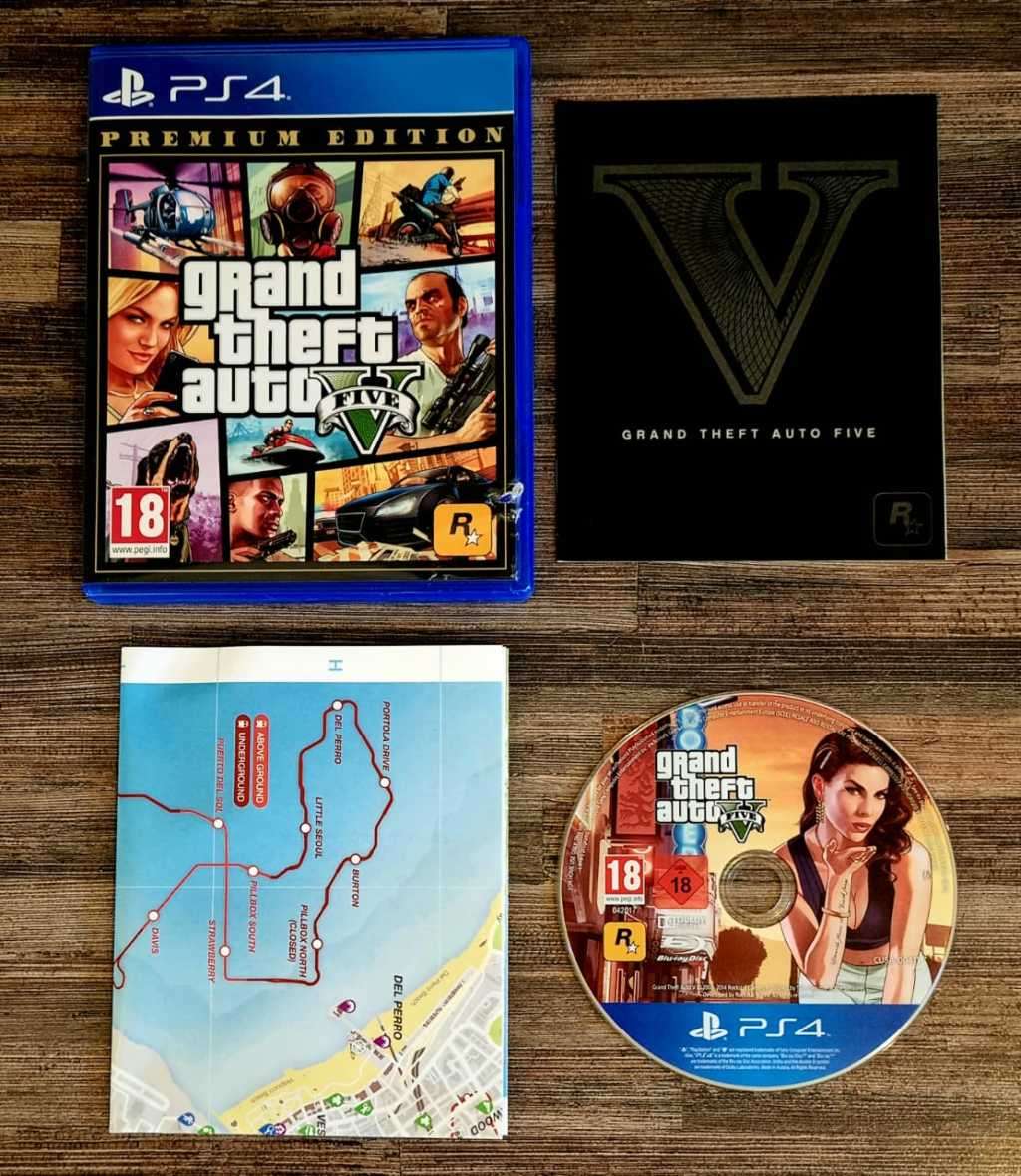 Grand Theft Auto V for PS4 - Complete