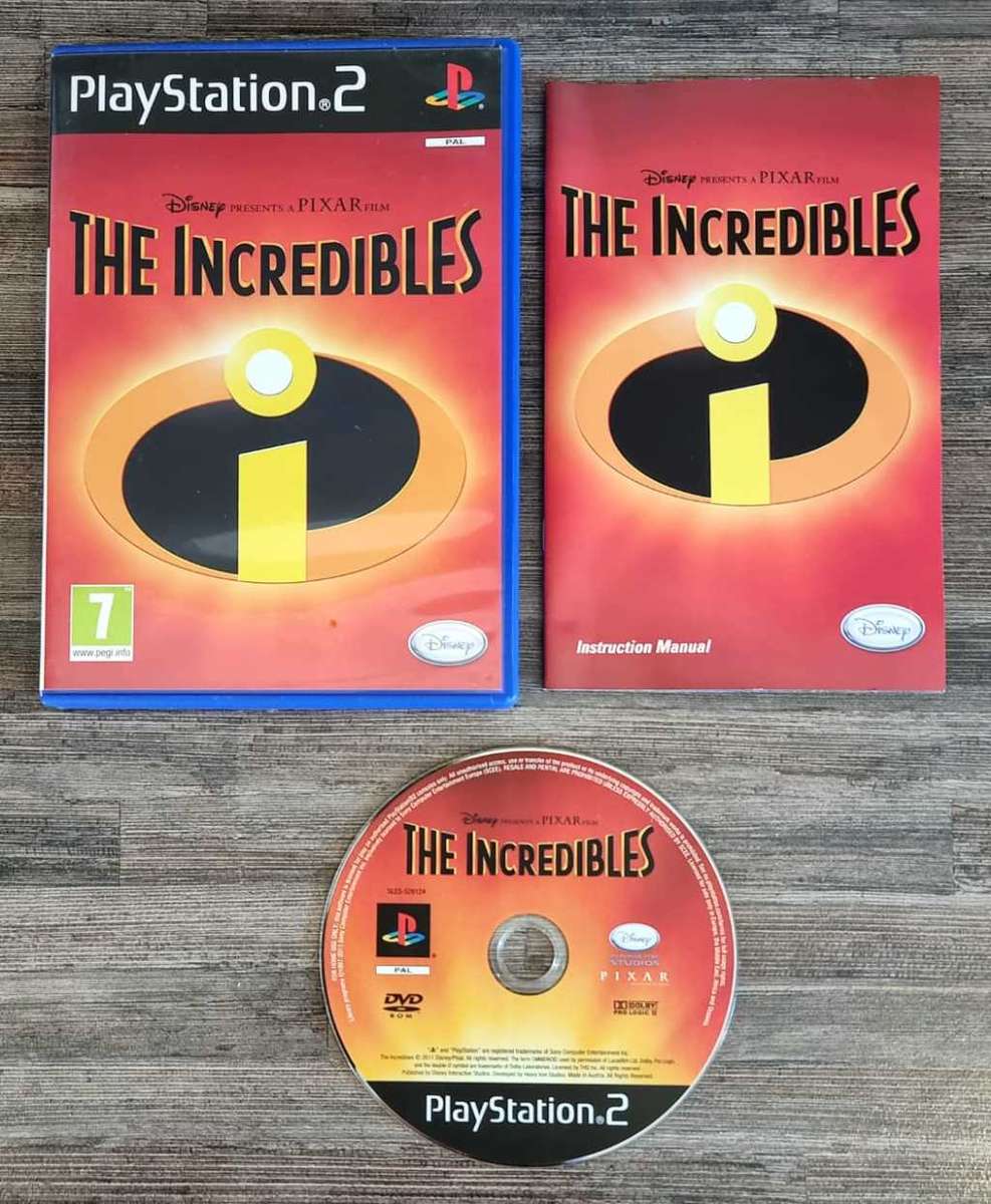 The Incredibles for PS2 - Complete