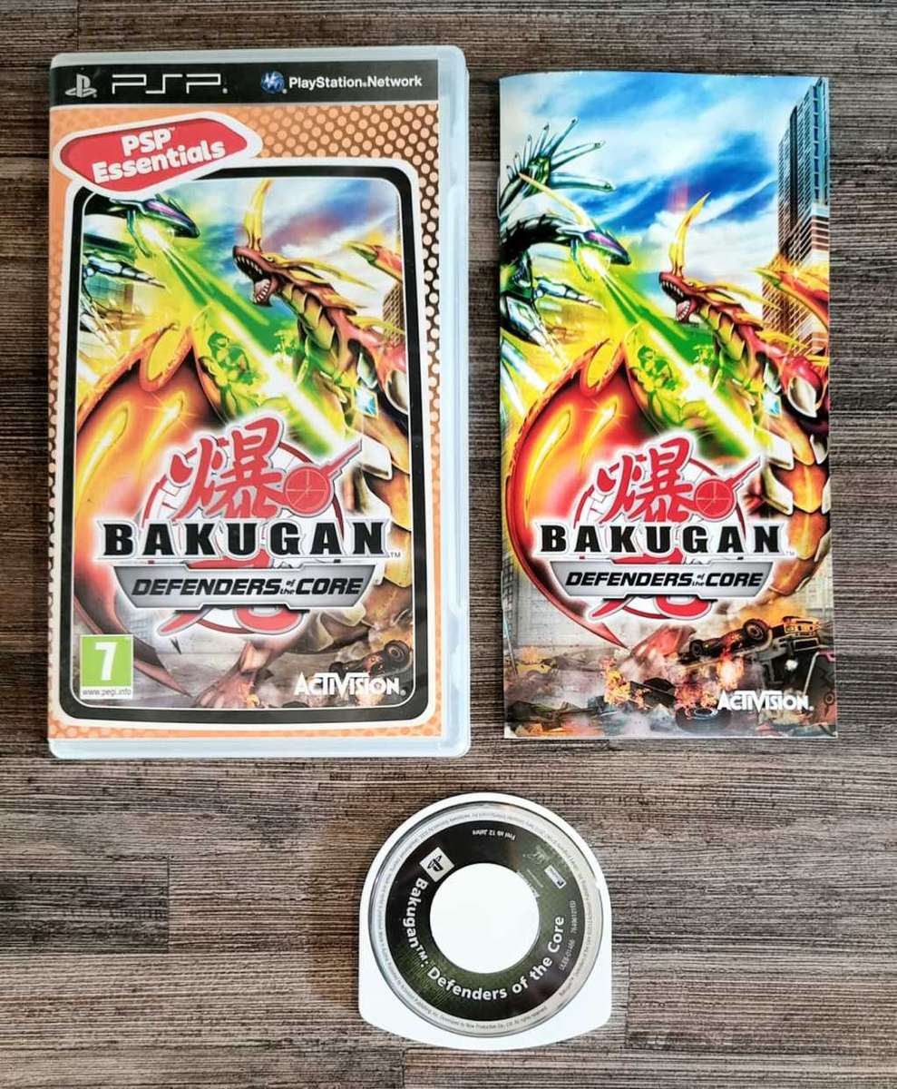 Bakugan Defenders of the Core for PSP - Complete