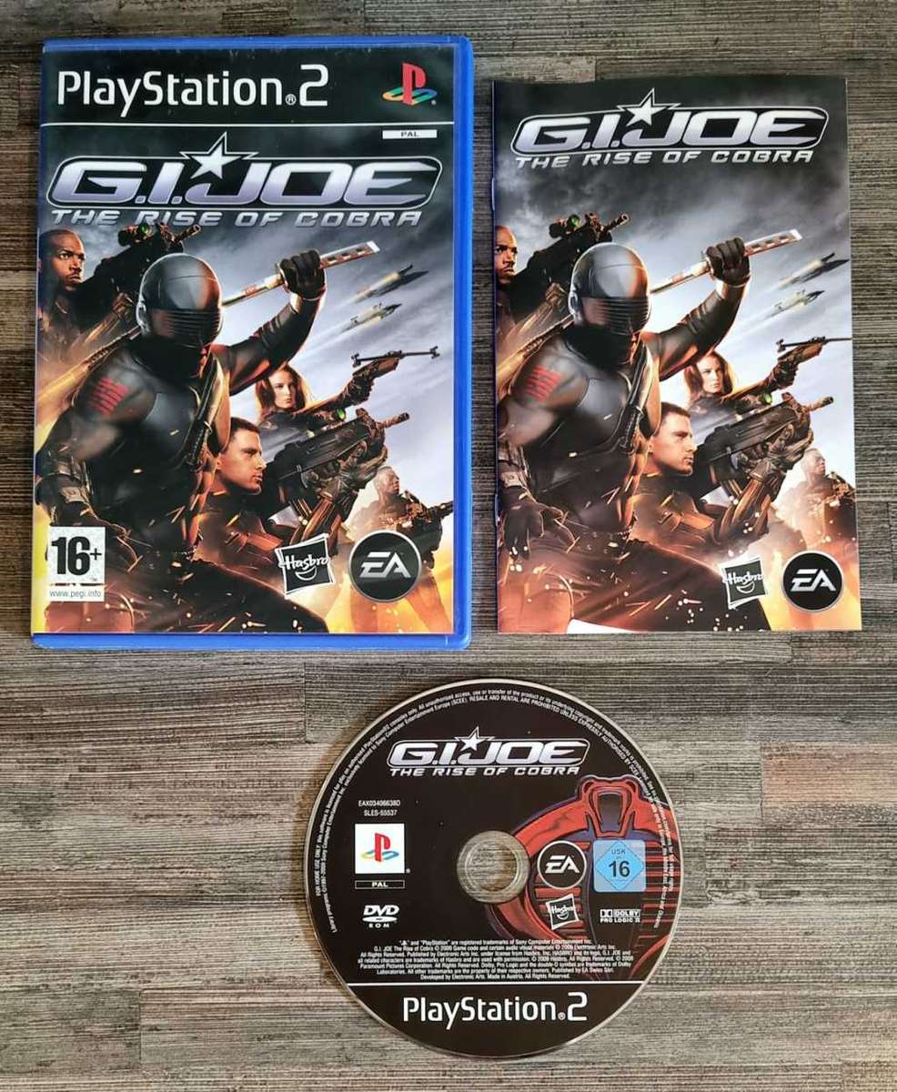 GI JOE The Rise of Cobra for PS2 - Complete