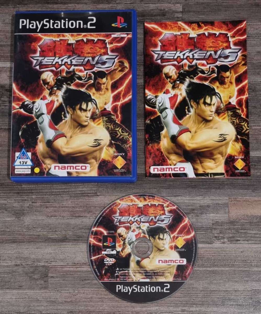 Tekken 5 for PS2 - Complete