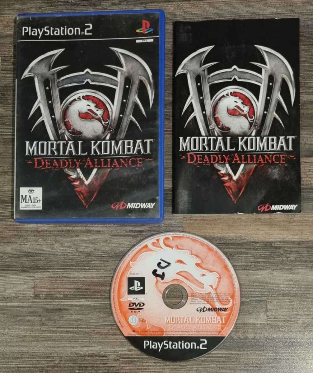 Mortal Kombat Deadly Alliance for PS2 - Complete