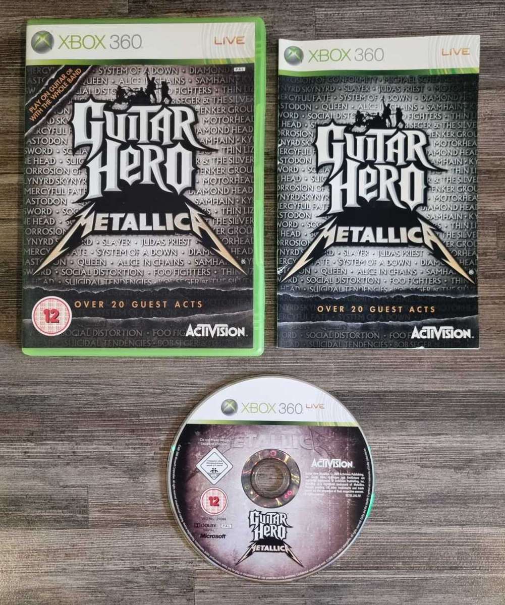 Guitar Hero Metallica for Xbox 360 - Complete