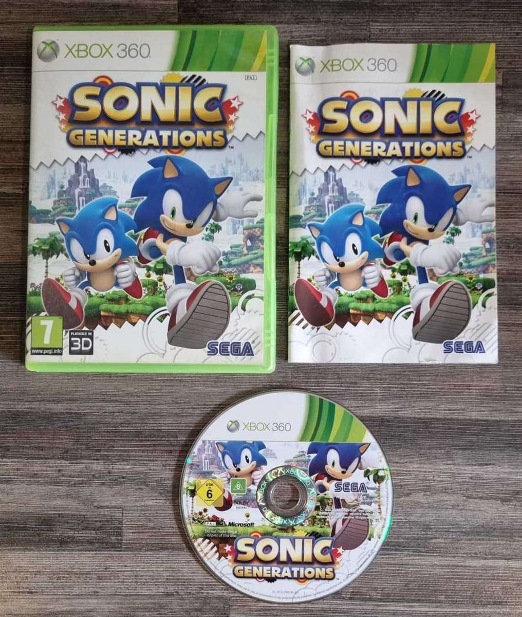 Sonic Generations for Xbox 360 - Complete