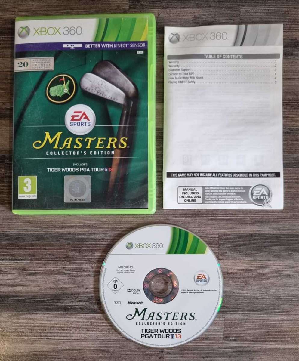 Masters Collector`s Edition for Xbox 360 - Complete