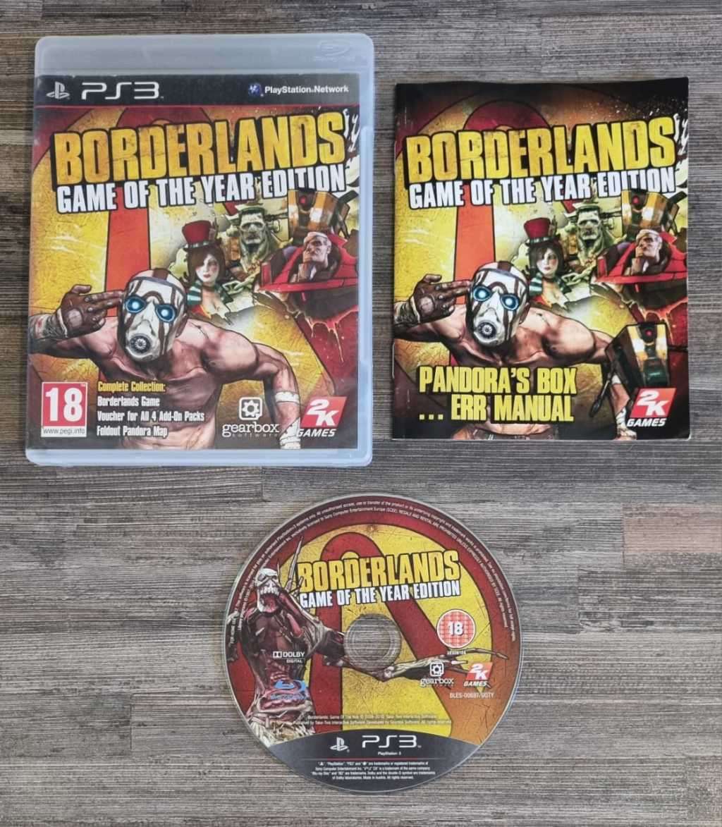 Borderlands Game of the Year Edition for PS3 - Complete