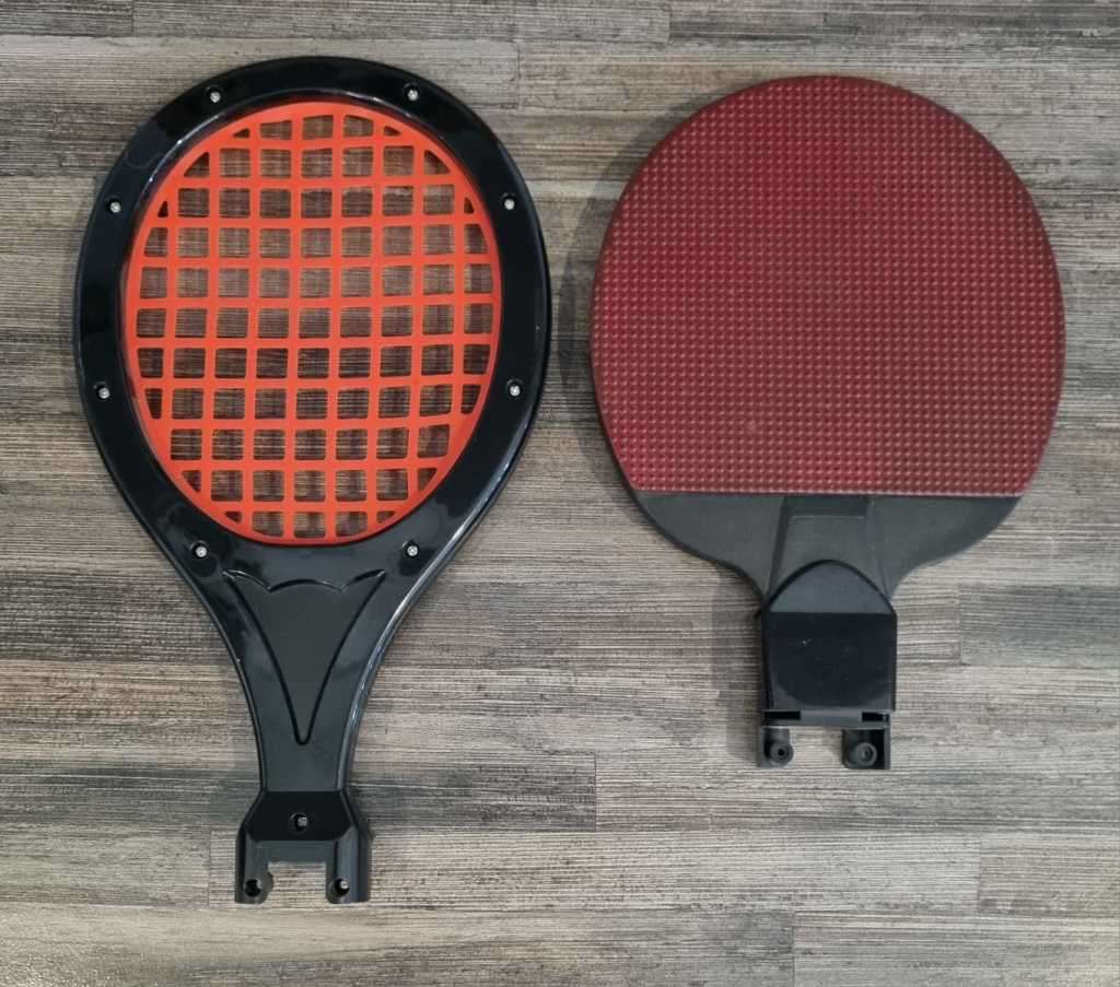 Tennis Racket + Table Tennis Paddle for Nintendo Wii