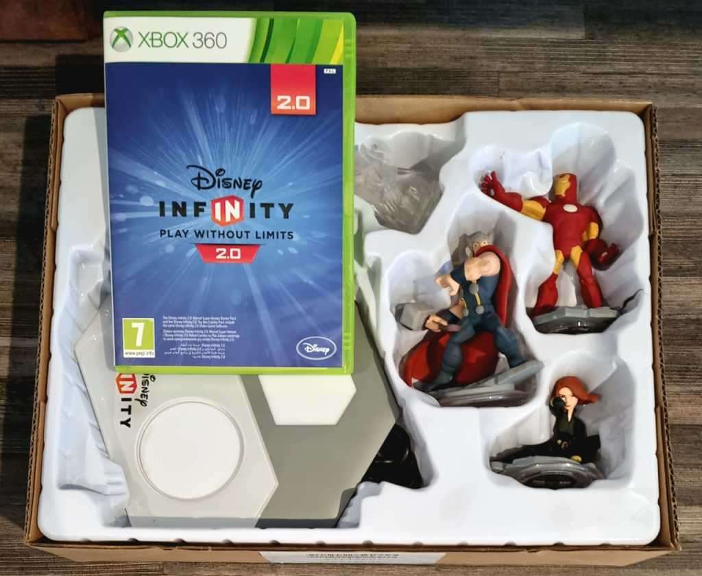Xbox 360 250GB Console + Controller + Disney Infinity Bundle - Avengers + Star Wars