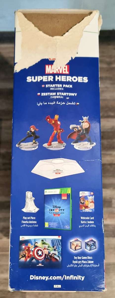 Xbox 360 250GB Console + Controller + Disney Infinity Bundle - Avengers + Star Wars