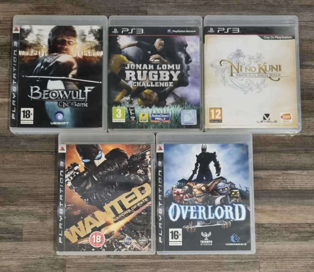 PS3 80GB Console + Controller + Remote + 10 Games