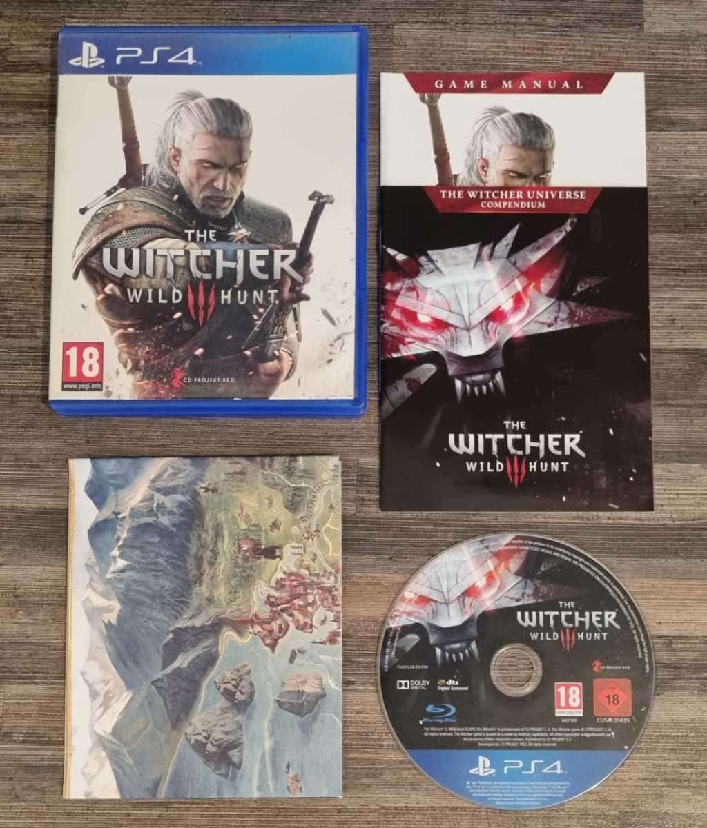 The Witcher Wild Hunt 3 for PS4 - Complete