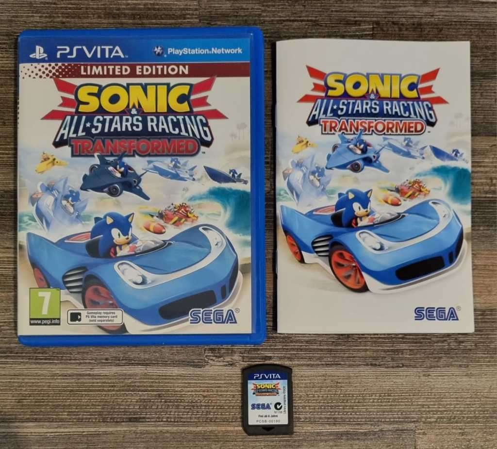 Sonic All Stars Racing Transformed for PS Vita - Complete