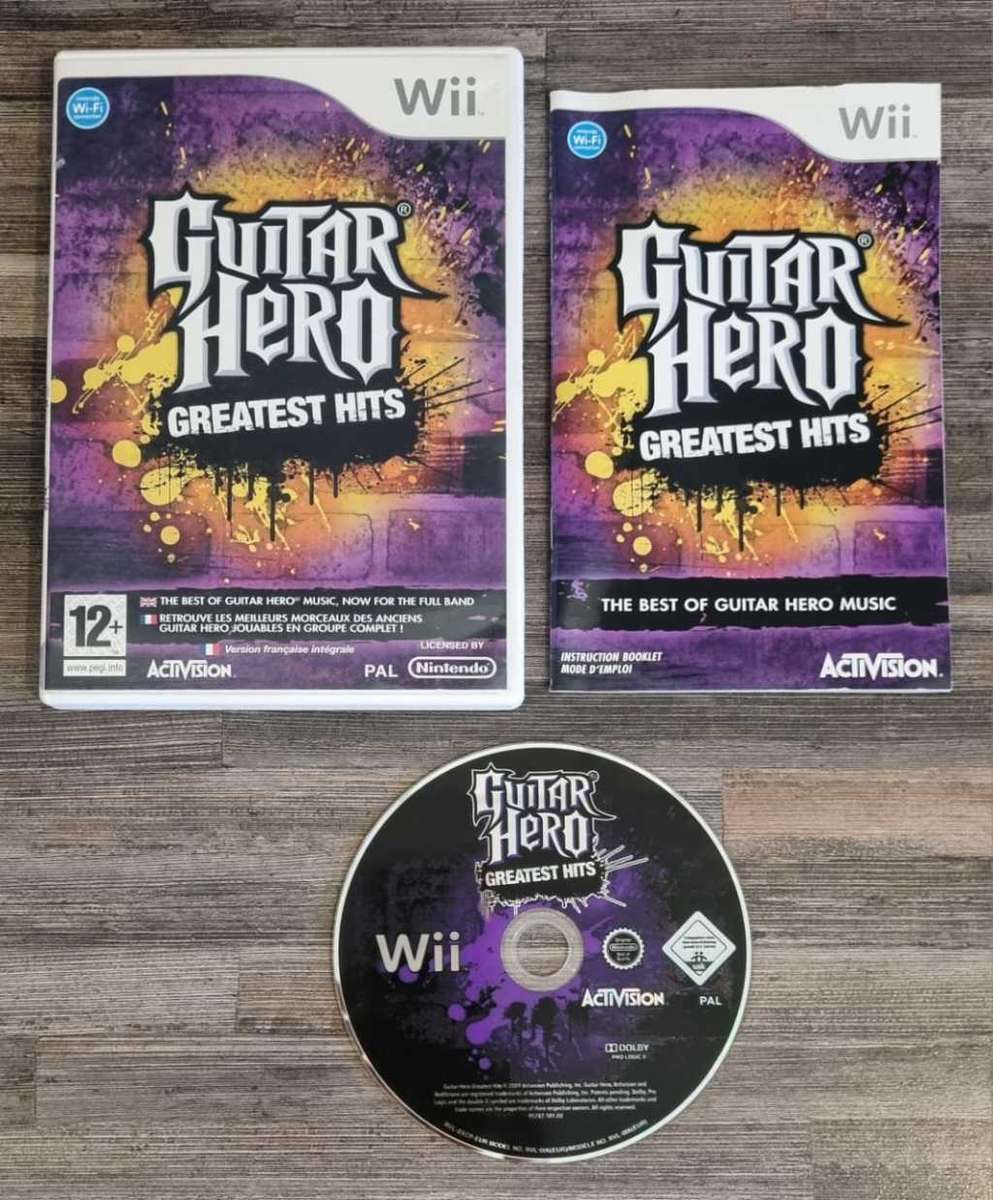 Guitar Hero Greatest Hits for Nintendo Wii - Complete