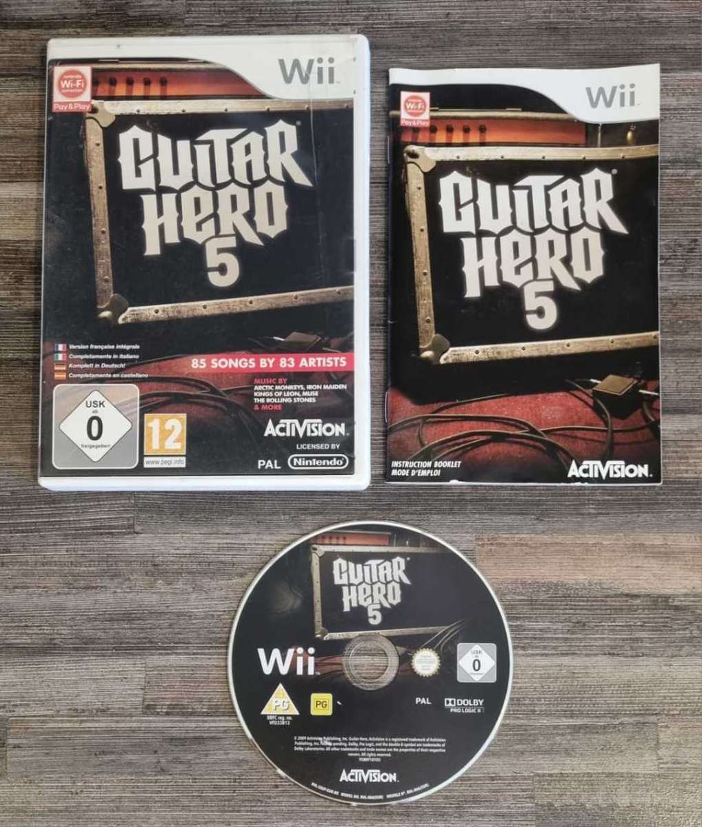 Guitar Hero 5 for Nintendo Wii - Complete