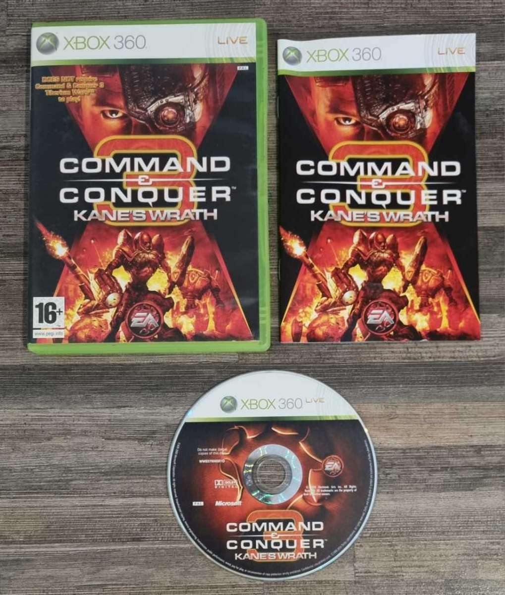 Command and Conquer Kanes Wrath for Xbox 360 - Complete